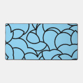 Abstrait noir et bleu (Recto)