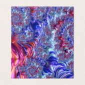 Abstrait Numérique Fractal Coloré Trippy Groovy (Outside Unfolded)