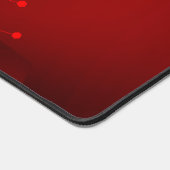 Abstrait numérique rouge (Coin)