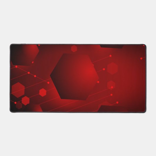 Abstrait numérique rouge (Recto)