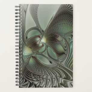 Abstrait Olive Sage Green Grey Fractal Art Imagina