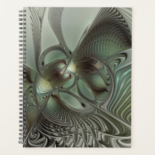 Abstrait Olive Sage Green Grey Fractal Art Imagina