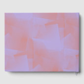 Abstrait Pastel 50e Anniversaire Livre d'or (Verso)