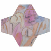 Abstrait Pastel Floral (Plat)