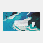 Abstrait Pastel Paint Lagoon Edition (Clavier et souris)