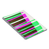 Abstrait Piano Key Art Colorful Journal Carnet (Côté Droit)