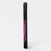Abstrait Pink Heart iPhone 5 coque *Personnaliser* (Dos/Gauche)