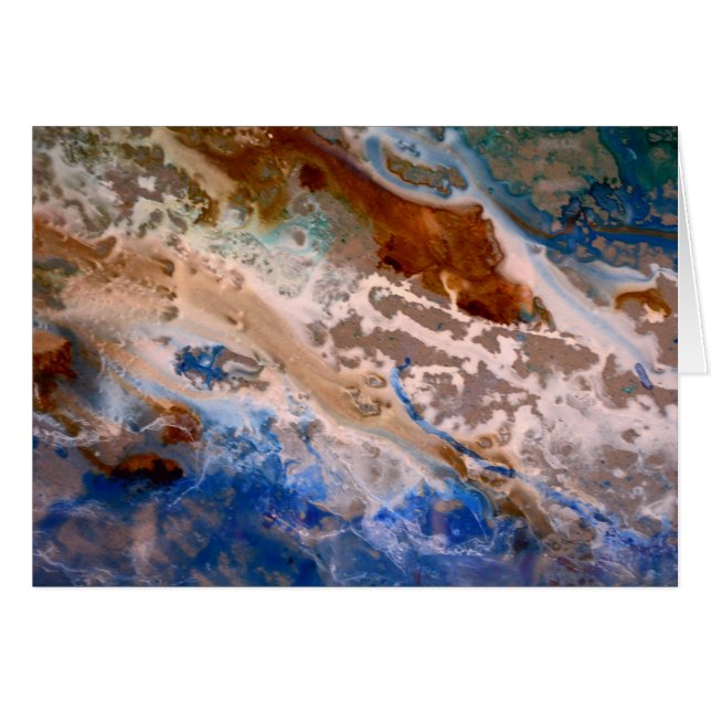 Abstrait plage de sable motif motif en mousse d'ea (Devant horizontal)