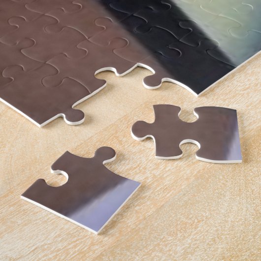 Abstrait Portrait Cubiste Jigsaw Puzzle (Côté)