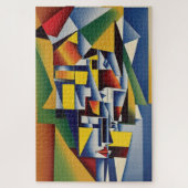 Abstrait Portrait Cubiste Jigsaw Puzzle (Vertical)