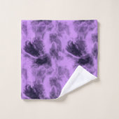 Abstrait pourpre (Gant de toilette)
