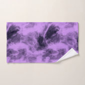 Abstrait pourpre (Serviette à main)