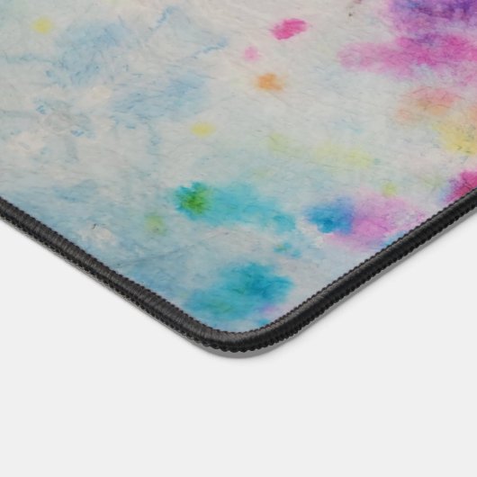 Abstrait rainbow Paint Splatter (Coin)