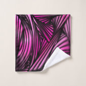 Abstrait rose (Gant de toilette)