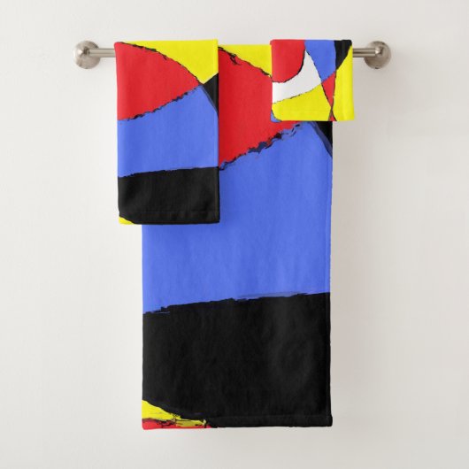 Abstrait rouge (En situation)