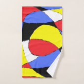 Abstrait rouge (Serviette à main)