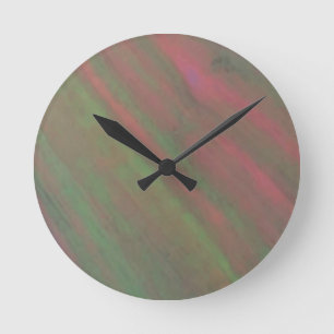 Abstrait rouge ronde klok