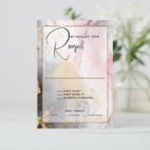 Abstrait RSVP Black Gold Rose rose (Debout devant)