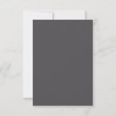 Abstrait RSVP Black Gold Rose rose (Dos)