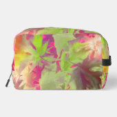 Abstrait sac cosmétique feuille coloré (Verso)