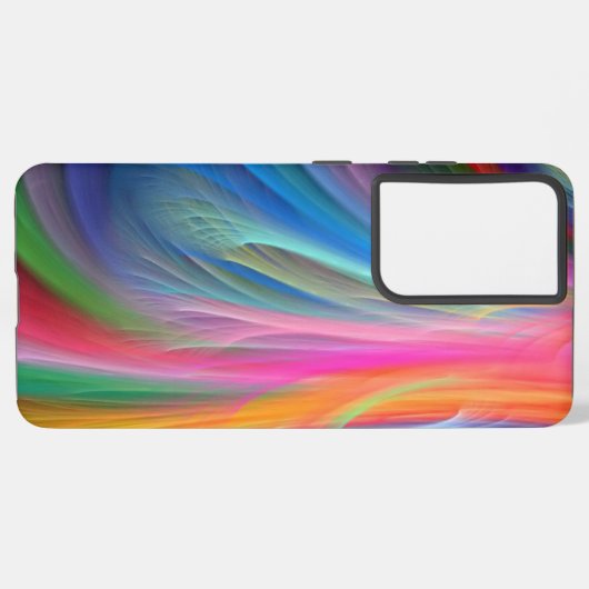 Abstrait Samsung Galaxy Coque (Côté gauche)