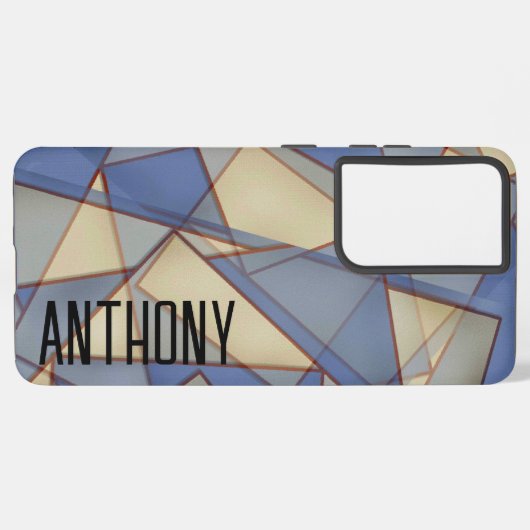 Abstrait Samsung Galaxy Coque (Verso Horizontal)