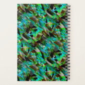 Abstrait sans couture brosse trait moderne multico (Dos)