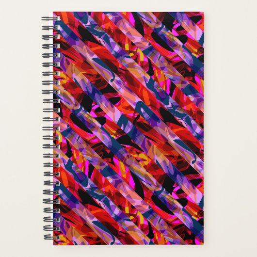 Abstrait sans couture brosse trait moderne multico (Devant)