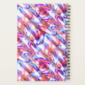 Abstrait sans couture brosse trait moderne multico (Dos)