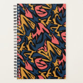 Abstrait sans couture brosse trait moderne multico (Devant)
