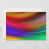 Abstrait Serez-Vous Mon Invitation De Maîtrise D'U (Dos)