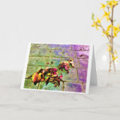 Abstrait Street View 720, carte (Fleur jaune)