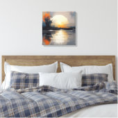 Abstrait Sunset Landscape toile murale Art (Insitu(Chambre))