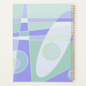 Abstrait Surf Pastel Purple Green (Dos)