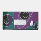 Abstrait Surf Turquoise Purple (Clavier et souris)