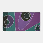 Abstrait Surf Turquoise Purple (Recto)