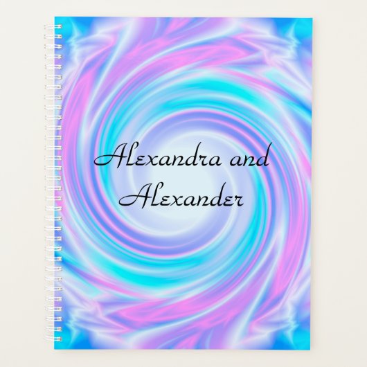 Abstrait tourbillon pastel violet couleurs imprime (Devant)