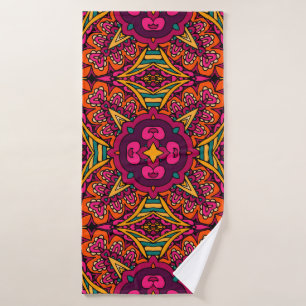 Abstrait Tribal vintage ethnique sans couture moti
