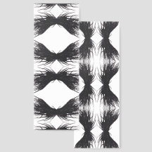 Abstrait Vices Ailes noires Encre d'alcool Art