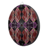 Abstraite Cible de flechettes fractale violette du (Devant droit)