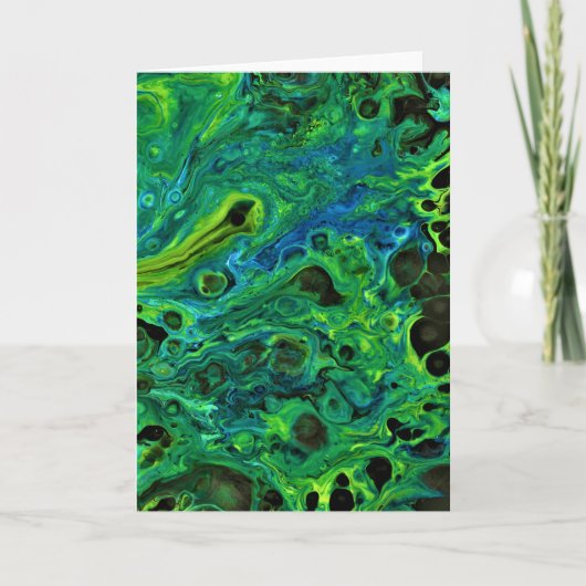 Abstraite Color Study 186, carte (Devant)