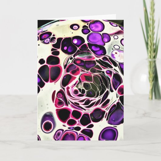 Abstraite Color Study 187, carte (Devant)