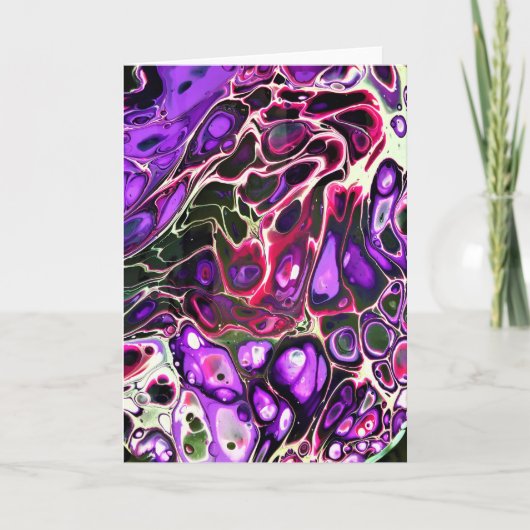 Abstraite Color Study 188, carte (Devant)