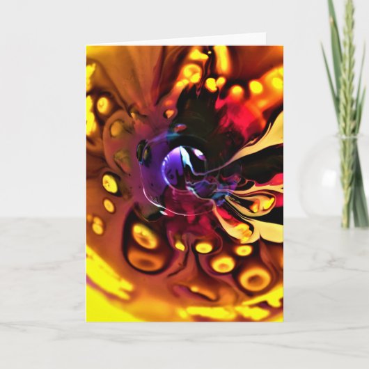 Abstraite Color Study 193, carte (Devant)