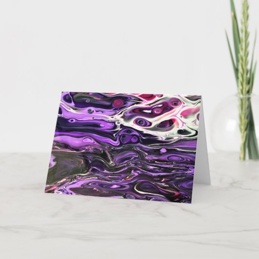 Abstraite Color Study 195, carte (Devant)