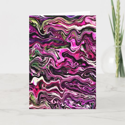 Abstraite Color Study 216, carte (Devant)