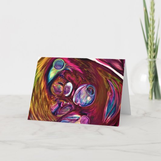 Abstraite Color Study 221, carte (Devant)