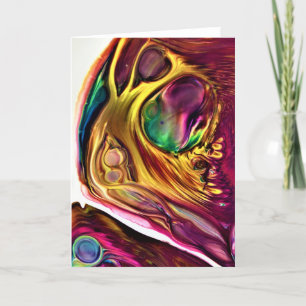 Abstraite Color Study 222, carte
