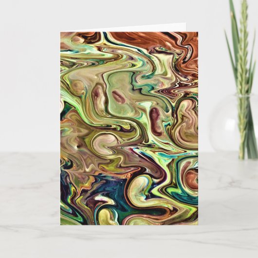Abstraite Color Study 239, carte (Devant)
