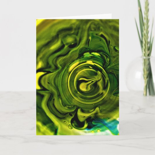Abstraite Color Study 243, carte (Devant)